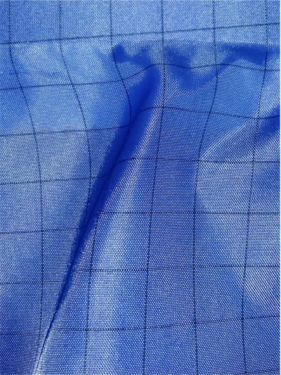 XA-GDLD  JLANC15-14A  防靜電系列   210T 艷藍防靜電綢 45度照